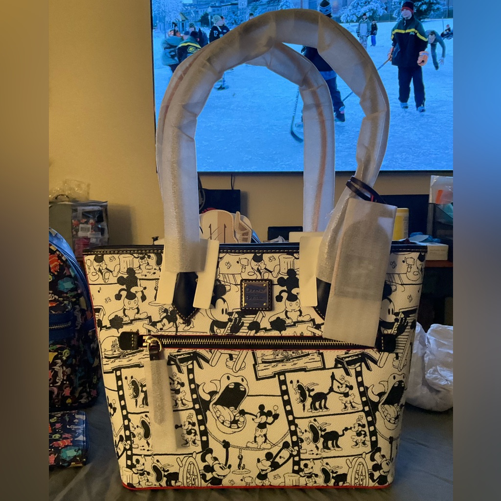 Disney Dooney & Bourke Mickey Mouse Steamboat Willie Purse - Tote Bag